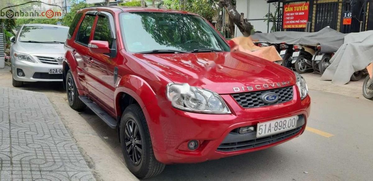 Ford Escape 2010 - Bán Ford Escape XLS 2.3L 4x2 AT năm 2010, màu đỏ, chính chủ, 410tr