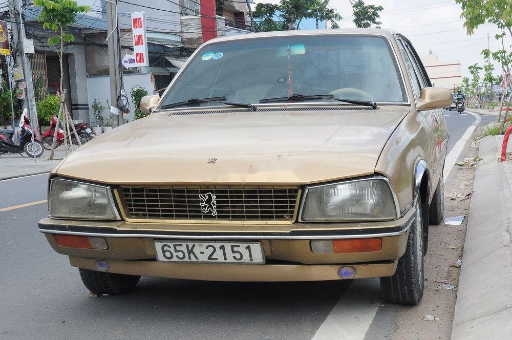 Peugeot 505 1987 - Bán ô tô Peugeot 505 đời 1987, màu vàng, nhập khẩu, giá rẻ