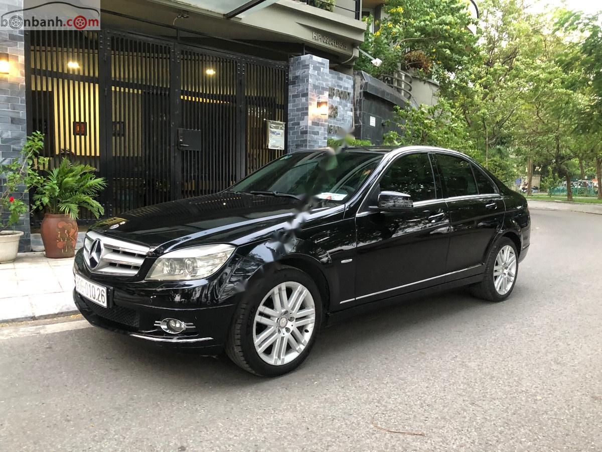 Mercedes-Benz C class 2010 - Cần bán gấp Mercedes C230 sản xuất năm 2010, màu đen chính chủ