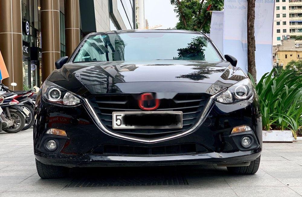 Mazda 3   2015 - Cần bán lại xe Mazda 3 đời 2015, màu đen, giá tốt