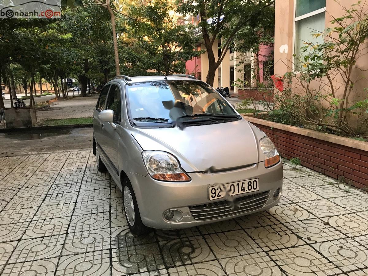 Chevrolet Spark 2009 - Cần bán Chevrolet Spark đời 2009, màu bạc số sàn