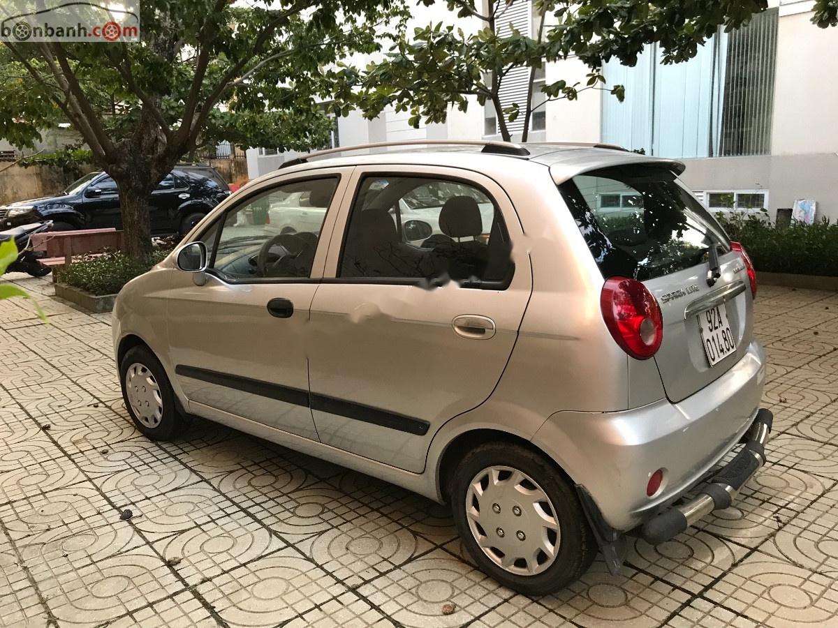 Chevrolet Spark 2009 - Cần bán Chevrolet Spark đời 2009, màu bạc số sàn