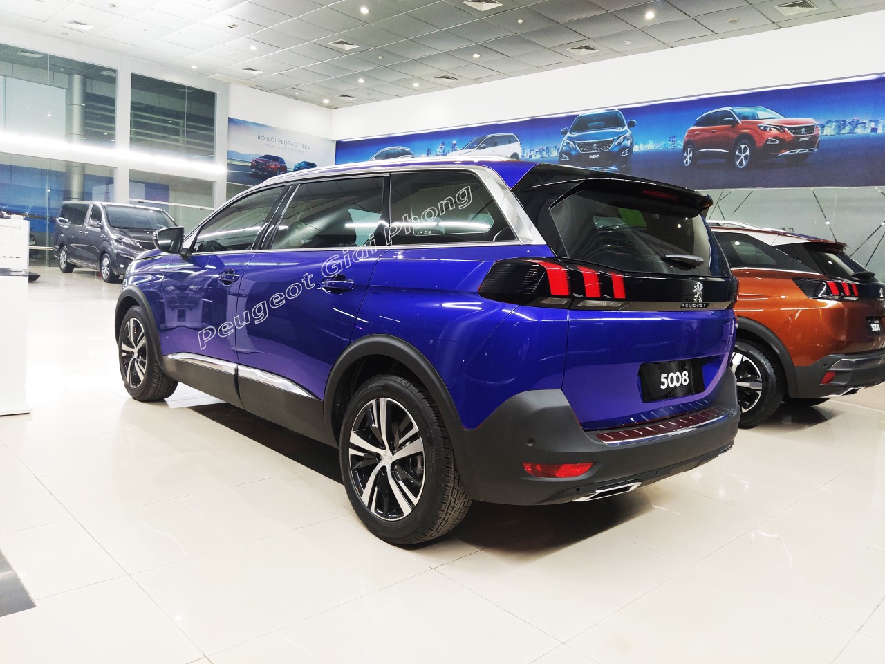 Peugeot 5008 2019 - Bán Peugeot 5008 sản xuất 2019, màu xanh lam