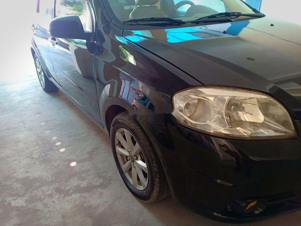 Daewoo Gentra 2009 - Cần bán gấp Daewoo Gentra đời 2009, màu đen như mới