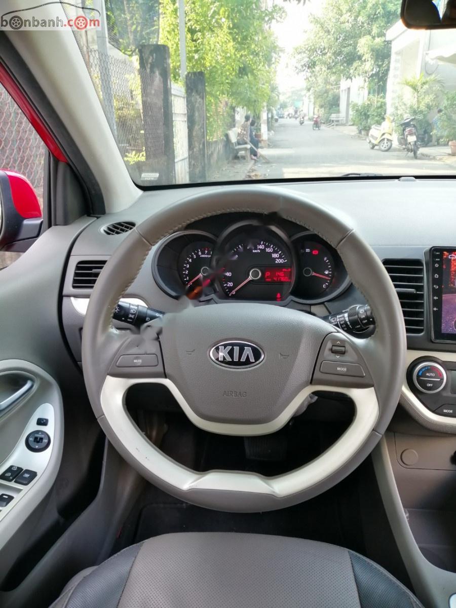 Kia Morning 2014 - Cần bán xe Kia Morning sản xuất năm 2014, màu đỏ