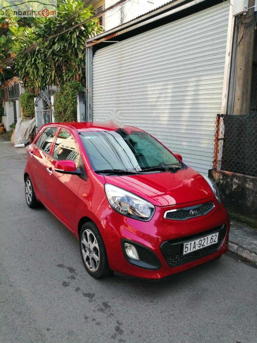 Kia Morning 2014 - Cần bán xe Kia Morning sản xuất năm 2014, màu đỏ