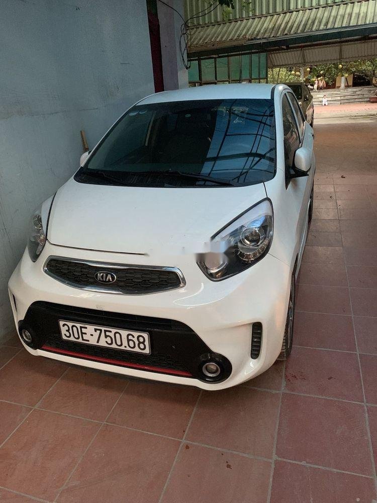 Kia Morning 2017 - Bán Kia Morning 2017, màu trắng, giá tốt