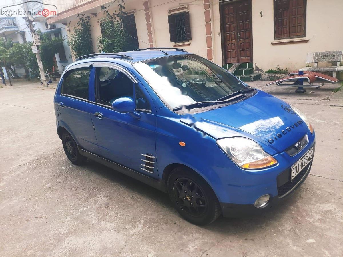 Daewoo Matiz Super 0.8 AT 2008 - Cần bán lại xe Daewoo Matiz năm sản xuất 2008, màu xanh lam, nhập khẩu nguyên chiếc