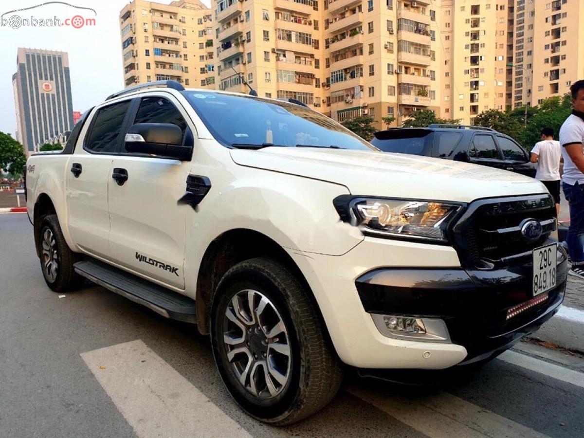 Ford Ranger 2017 - Cần bán xe Ford Ranger 2017, màu trắng, nhập khẩu nguyên chiếc