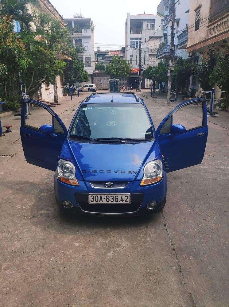 Daewoo Matiz 2008 - Bán xe Daewoo Matiz 2008, màu xanh lam, nhập khẩu số tự động