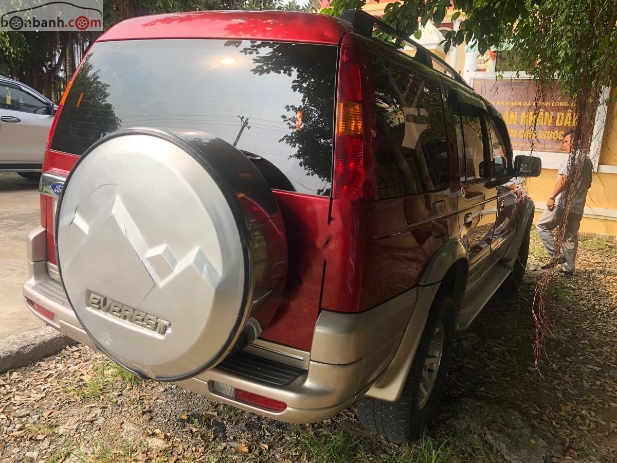 Ford Everest 2005 - Cần bán xe Ford Everest 2005, màu đỏ, nhập khẩu nguyên chiếc còn mới