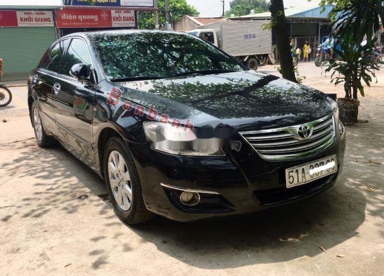 Toyota Camry 2006 - Cần bán xe Toyota Camry 2.4G đời 2006, màu đen, giá tốt