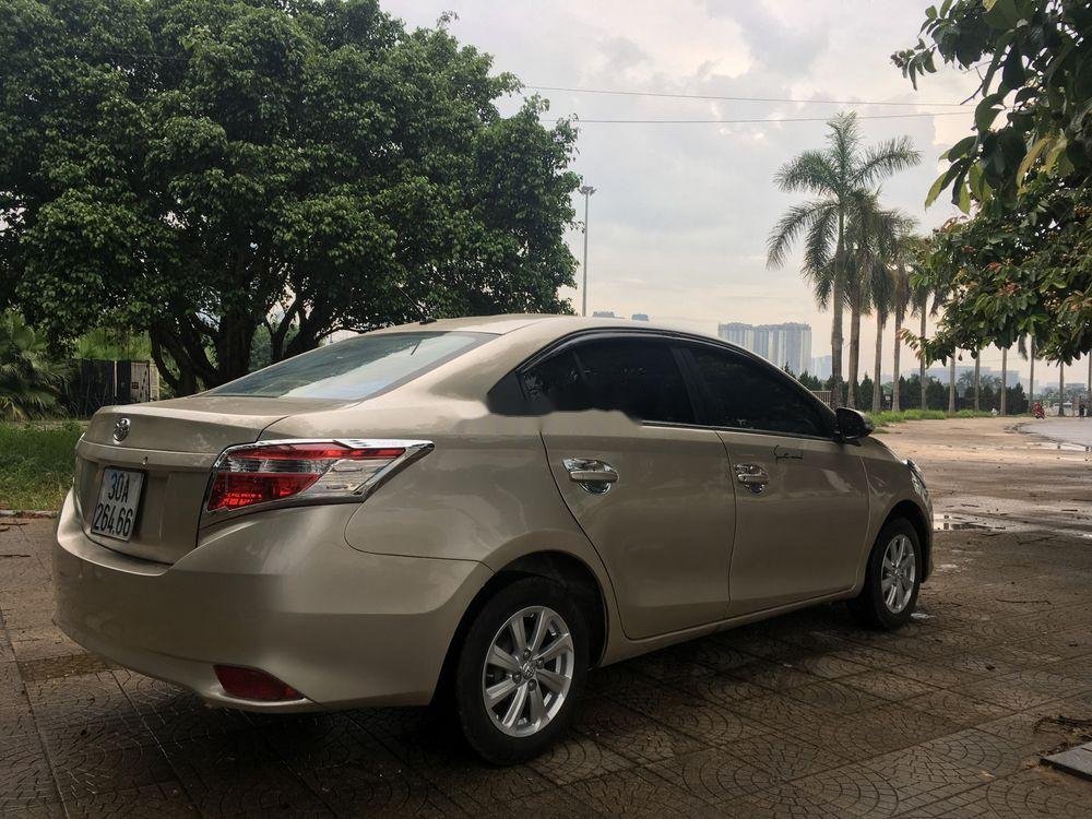 Toyota Vios 2015 - Cần bán Toyota Vios năm 2015, màu vàng, số sàn, giá cạnh tranh