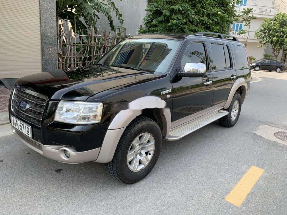 Ford Everest 2009 - Bán xe Ford Everest năm sản xuất 2009, màu đen số tự động, còn nguyên bản