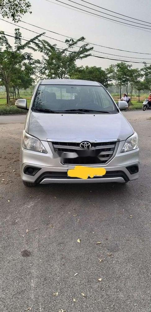 Toyota Innova   2.0 E   2015 - Bán Toyota Innova 2.0 E đời 2015, màu bạc, xe nhập, 497 triệu