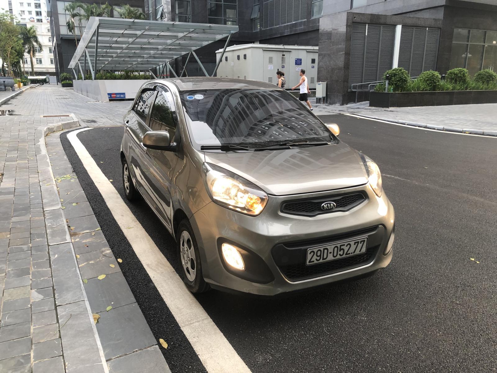 Kia Morning Van 2014 - Xe Kia Morning Van đời 2014, màu xám, nhập khẩu, như mới