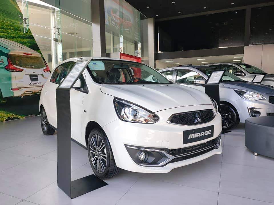 Mitsubishi Mirage CVT 2019 - Bán ô tô Mitsubishi Mirage CVT đời 2019, màu trắng, nhập khẩu nguyên chiếc