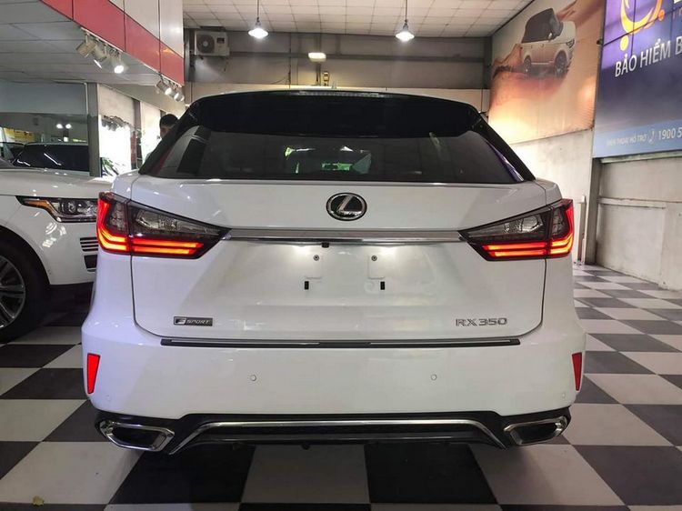 Lexus RX350 Fsport 2019 - Bán Lexus RX350 F-Sport 2019 màu trắng, nội thất đỏ full option