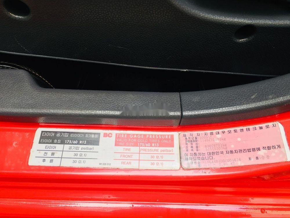 Daewoo Aranos 2005 - Cần bán lại xe Daewoo Matiz đời 2005, màu đỏ, xe nhập chính hãng