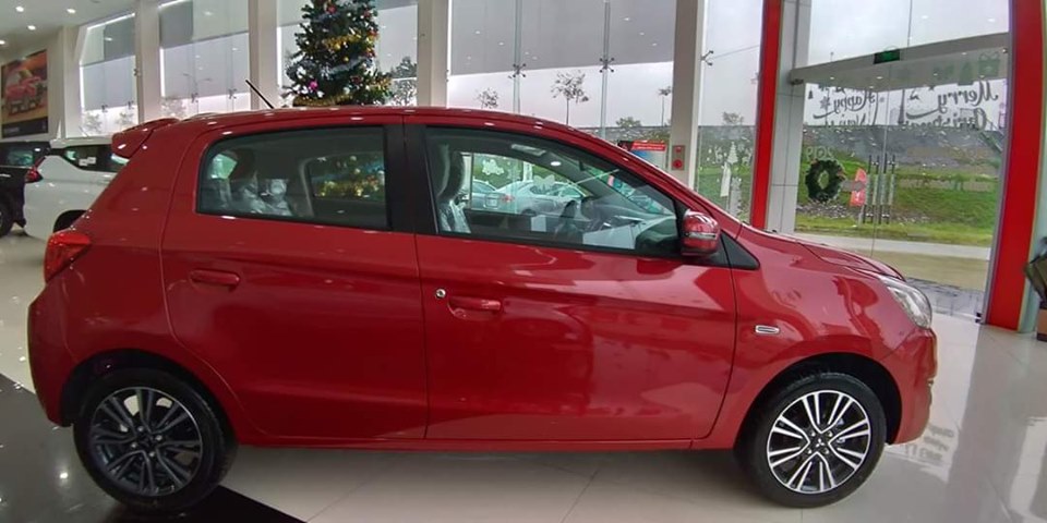 Mitsubishi Mirage CVT 2019 - Cần bán Mitsubishi Mirage CVT đời 2019, màu đỏ, xe nhập