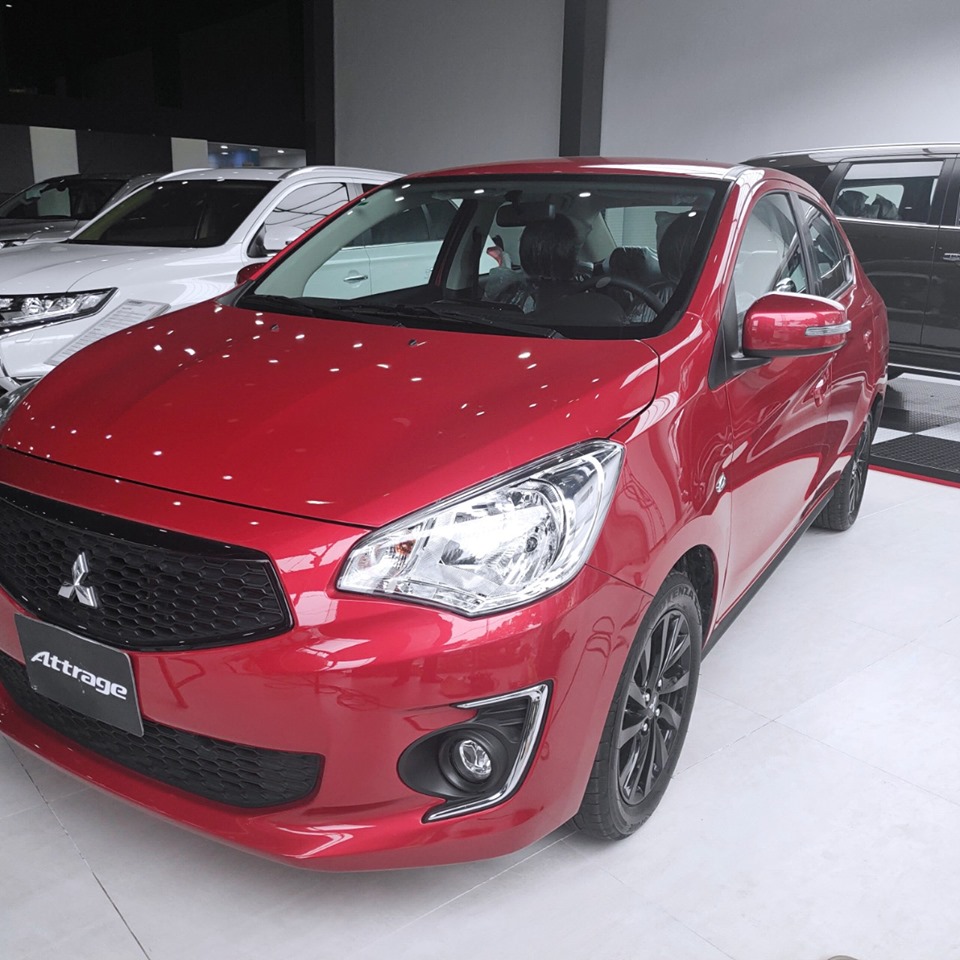 Mitsubishi Mirage CVT 2019 - Cần bán Mitsubishi Mirage CVT đời 2019, màu đỏ, xe nhập