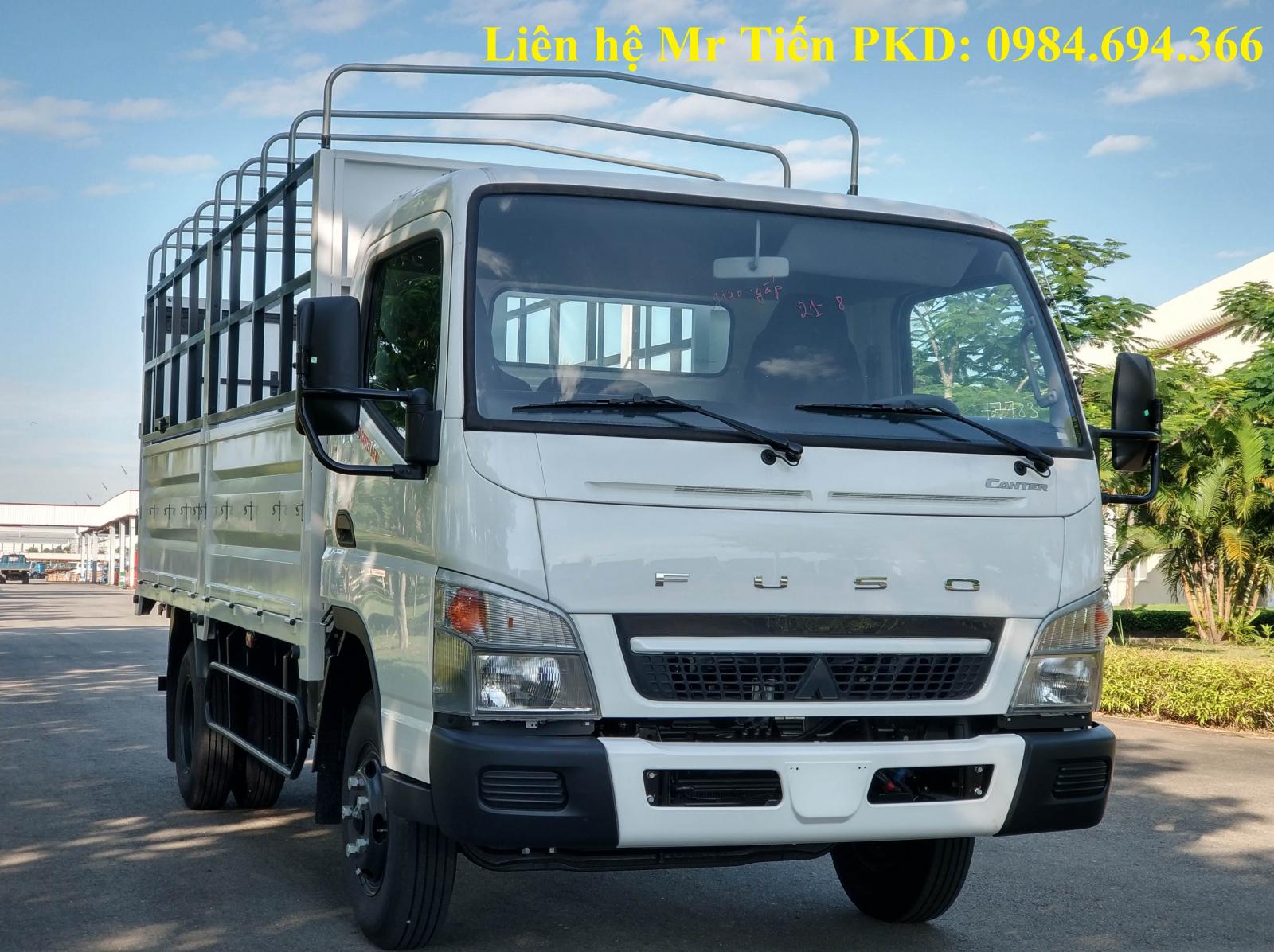 Genesis 6.5 2019 - Bán xe tải Nhập Khẩu Nhật Bản Fuso Canter tải 3.5 tấn thùng dài 4.3m, hỗ trợ các loại thùng, trả góp giá tốt