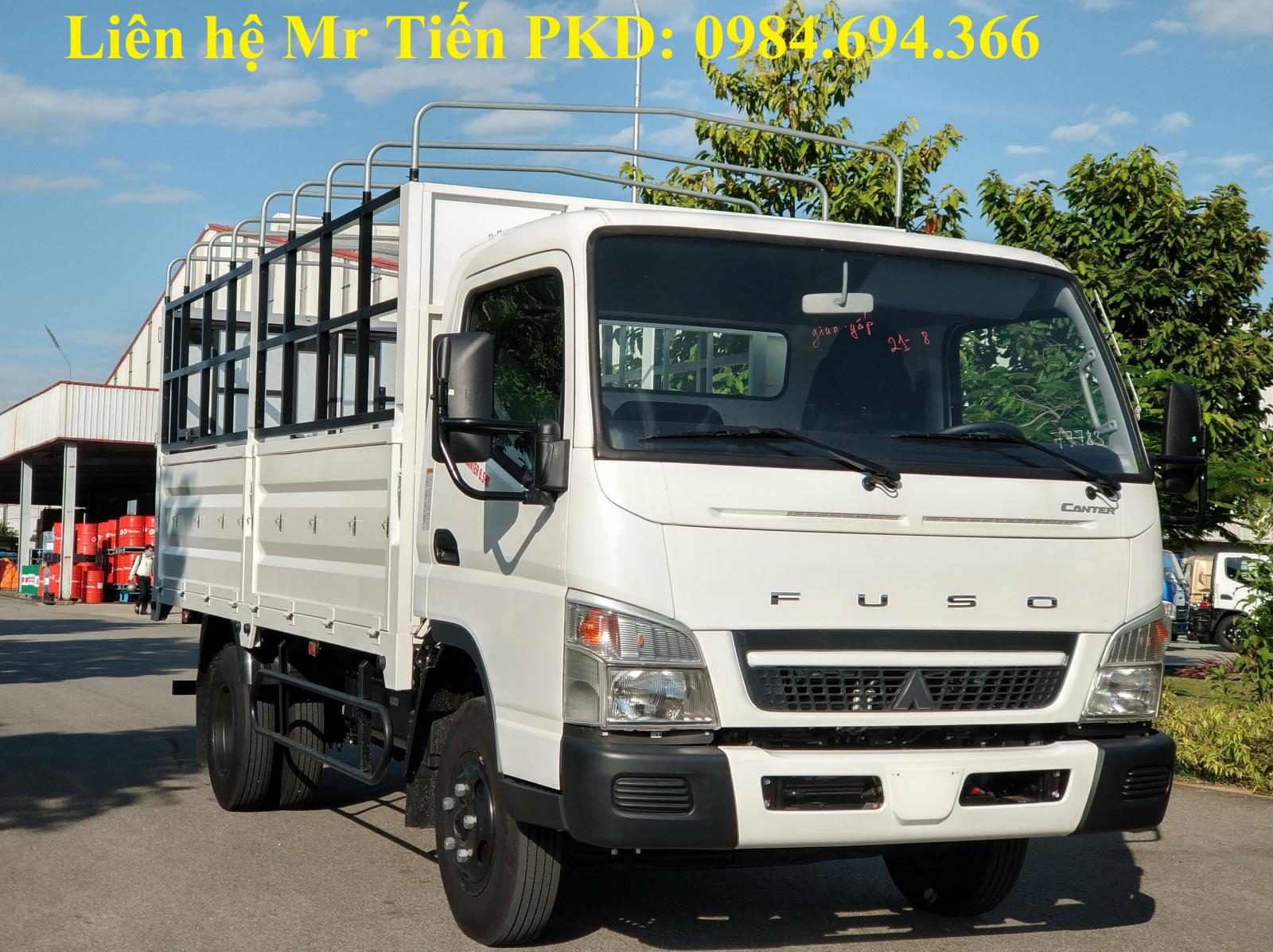 Genesis 6.5 2019 - Bán xe tải Nhập Khẩu Nhật Bản Fuso Canter tải 3.5 tấn thùng dài 4.3m, hỗ trợ các loại thùng, trả góp giá tốt