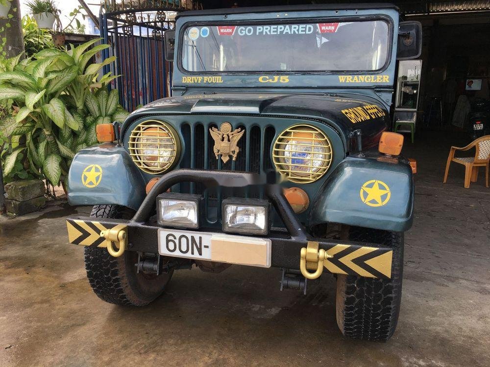 Jeep CJ 1980 - Bán ô tô Jeep CJ đời 1980, màu xanh lam, xe nhập chính hãng