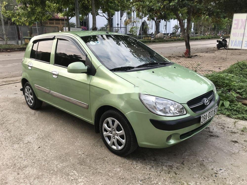 Hyundai Getz 2009 - Cần bán xe Hyundai Getz 1.1MT đời 2009, màu xanh lục, nhập khẩu nguyên chiếc số sàn