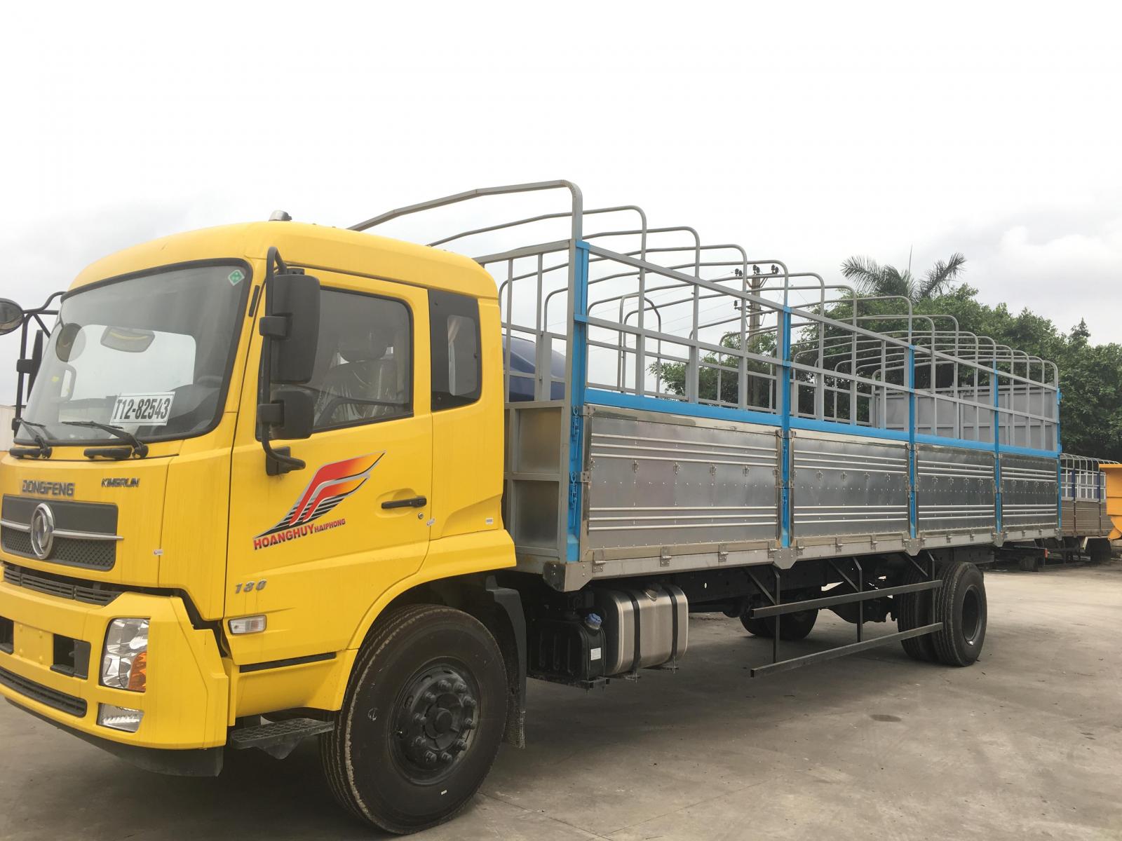 Xe tải 5 tấn - dưới 10 tấn 2019 - Xe tải Dongfeng 8 tấn thùng dài 9m7