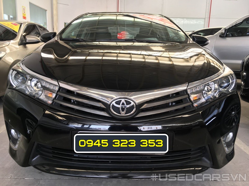 Toyota Corolla altis 2.0V 2014 - Cần bán lại xe Toyota Corolla Altis 2.0V sản xuất 2014, màu đen