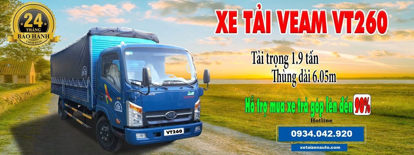 Veam VT260 VT260-1 2019 - Bán Veam VT260-1 thùng dài 6M1, 1 tấn 9, động cơ Isuzu 2019