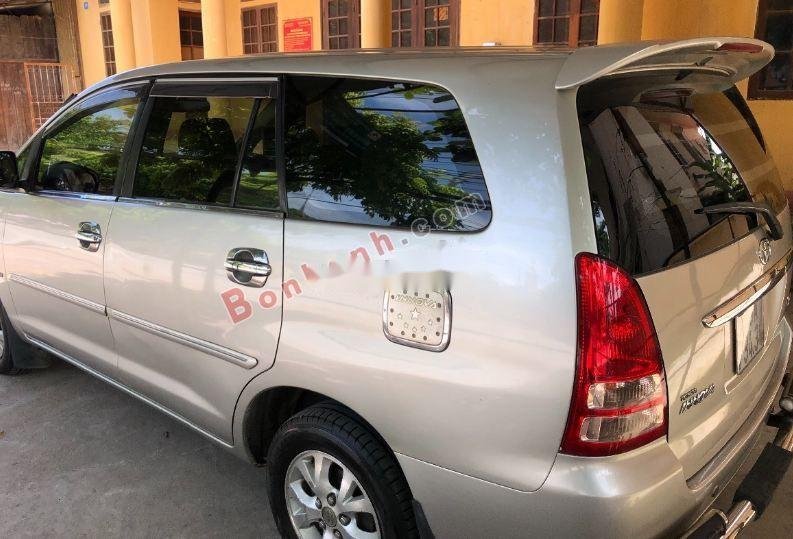 Toyota Innova   G   2007 - Cần bán gấp Toyota Innova G năm sản xuất 2007, màu bạc, giá tốt