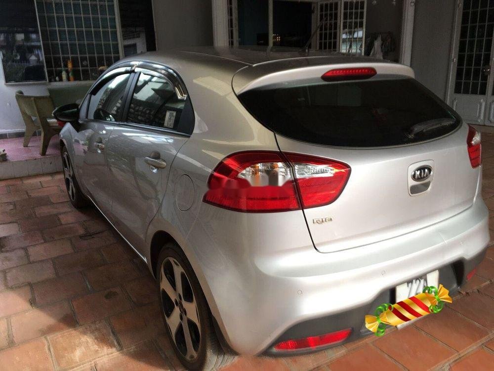 Kia Rio   AT 2012 - Bán ô tô Kia Rio AT đời 2012, màu bạc, xe nhập 