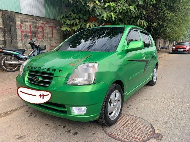 Kia Picanto    AT 2007 - Bán Kia Picanto AT năm 2007, màu xanh lam, xe nhập số tự động