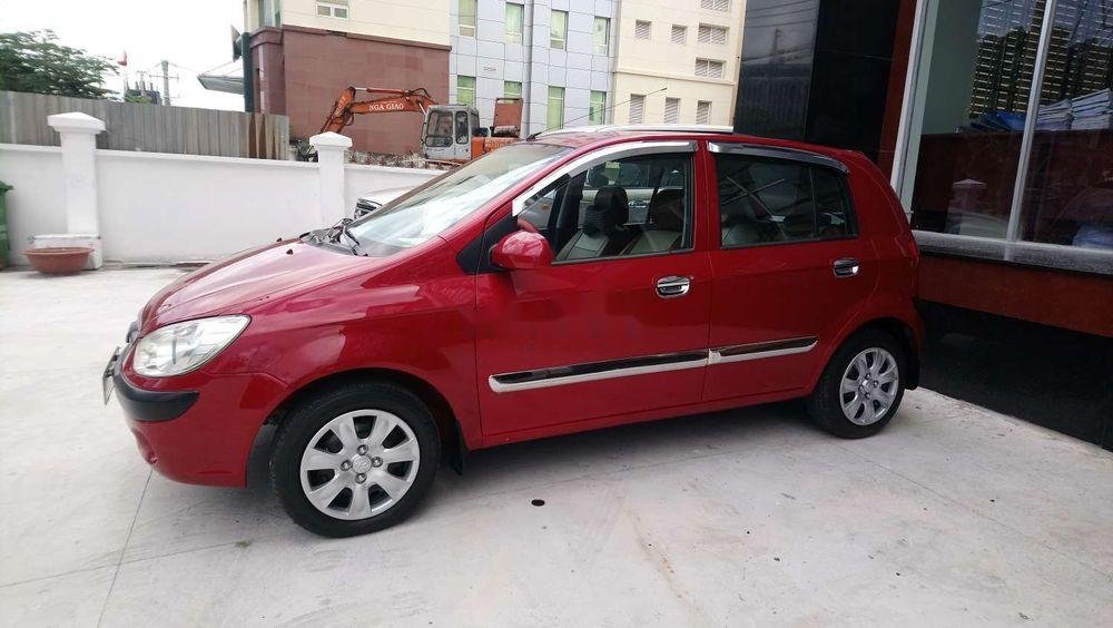 Hyundai Getz MT 2010 - Cần bán Hyundai Getz MT đời 2010, màu đỏ, nhập khẩu nguyên chiếc