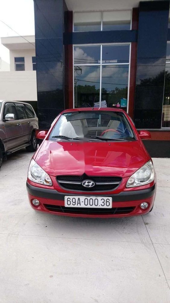 Hyundai Getz MT 2010 - Cần bán Hyundai Getz MT đời 2010, màu đỏ, nhập khẩu nguyên chiếc