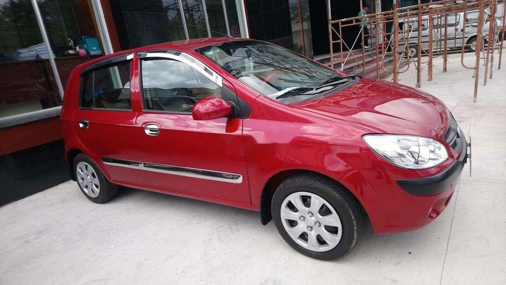 Hyundai Getz MT 2010 - Cần bán Hyundai Getz MT đời 2010, màu đỏ, nhập khẩu nguyên chiếc