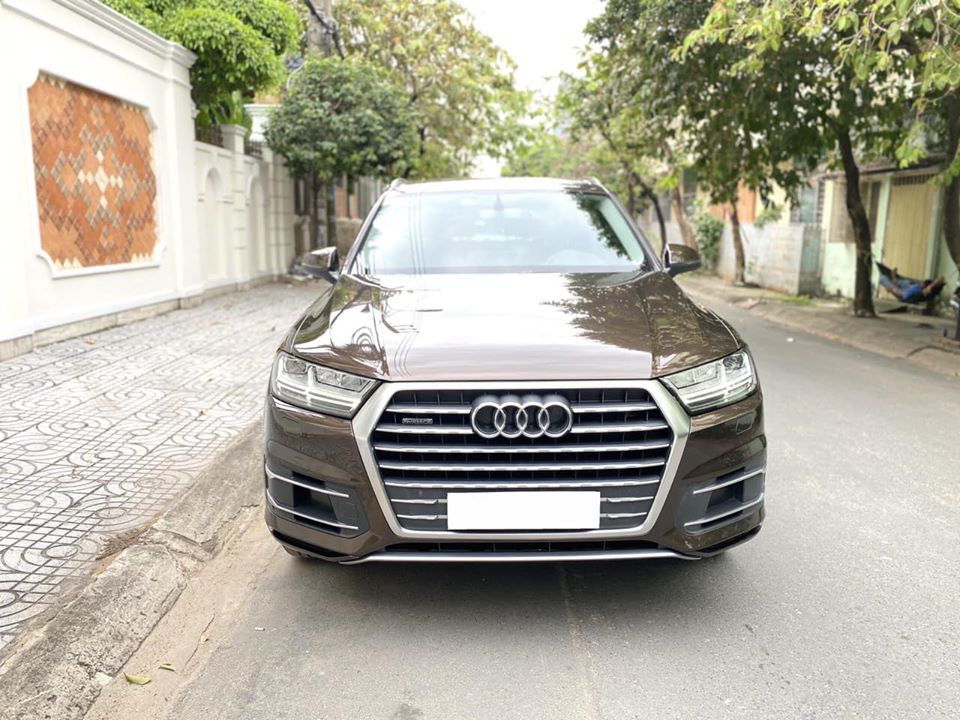 Audi Q7 3.0 AT 2016 - Cần bán Audi Q7 3.0 AT năm 2016, màu nâu, xe nhập