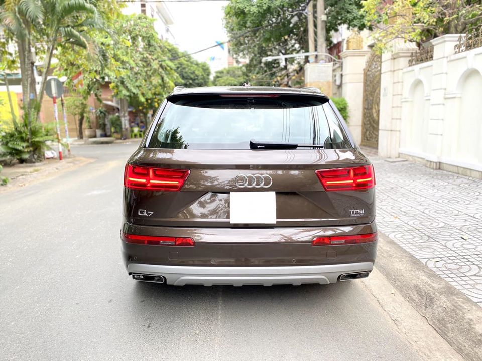 Audi Q7 3.0 AT 2016 - Cần bán Audi Q7 3.0 AT năm 2016, màu nâu, xe nhập