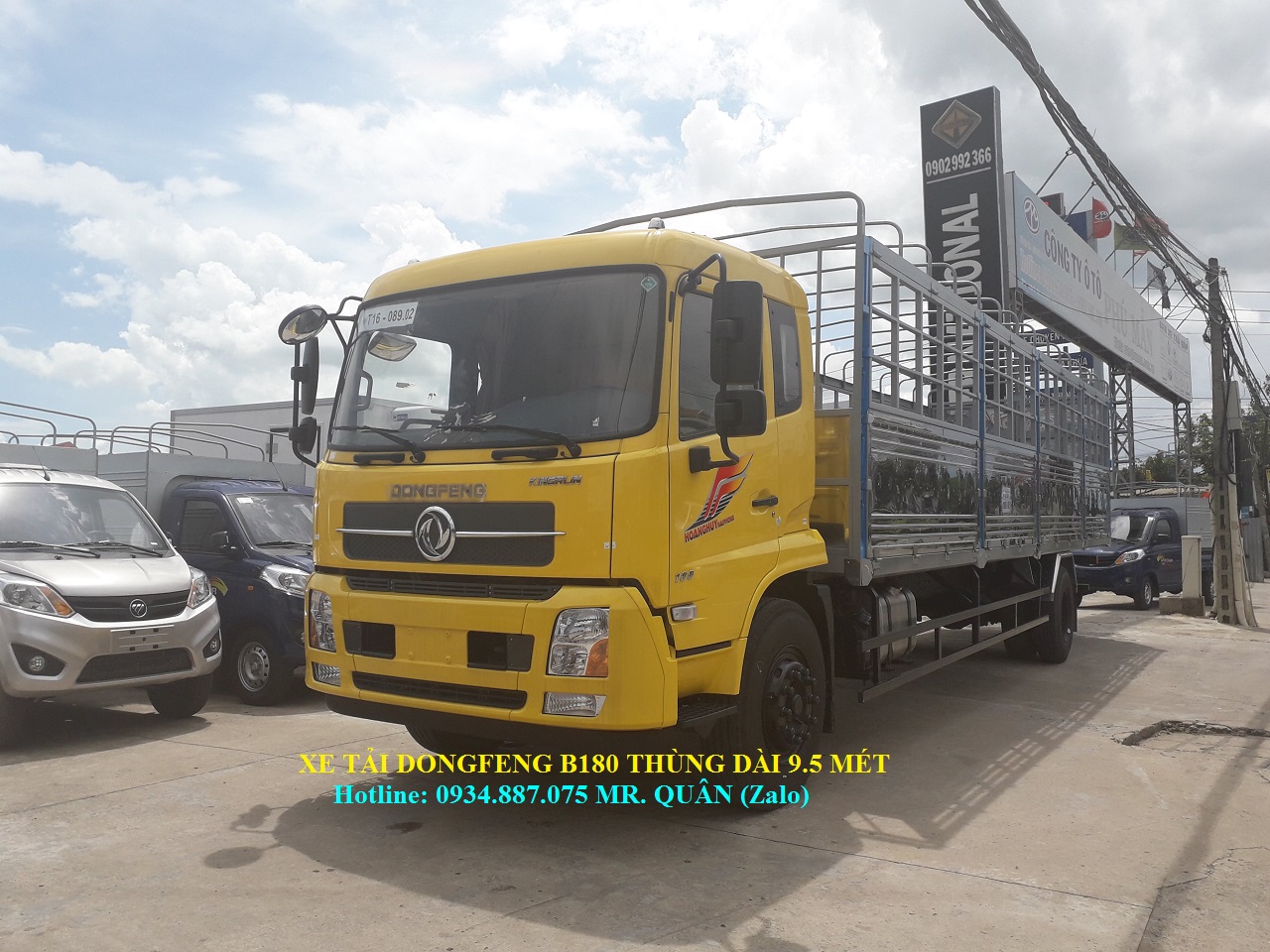 JRD HFC 2019 - Bán xe tải Dongfeng B180 8 tấn (8T) thùng dài 9.5m nhập khẩu nguyên chiếc