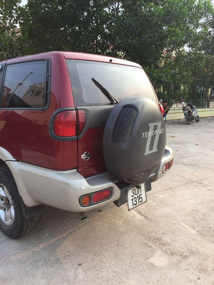 Nissan Terrano   2001 - Bán Nissan Terrano năm 2001, màu đỏ, xe nhập như mới 