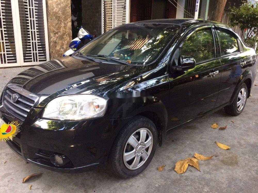 Daewoo Gentra 2011 - Cần bán gấp Daewoo Gentra SX 1.5MT sx 2011, màu đen