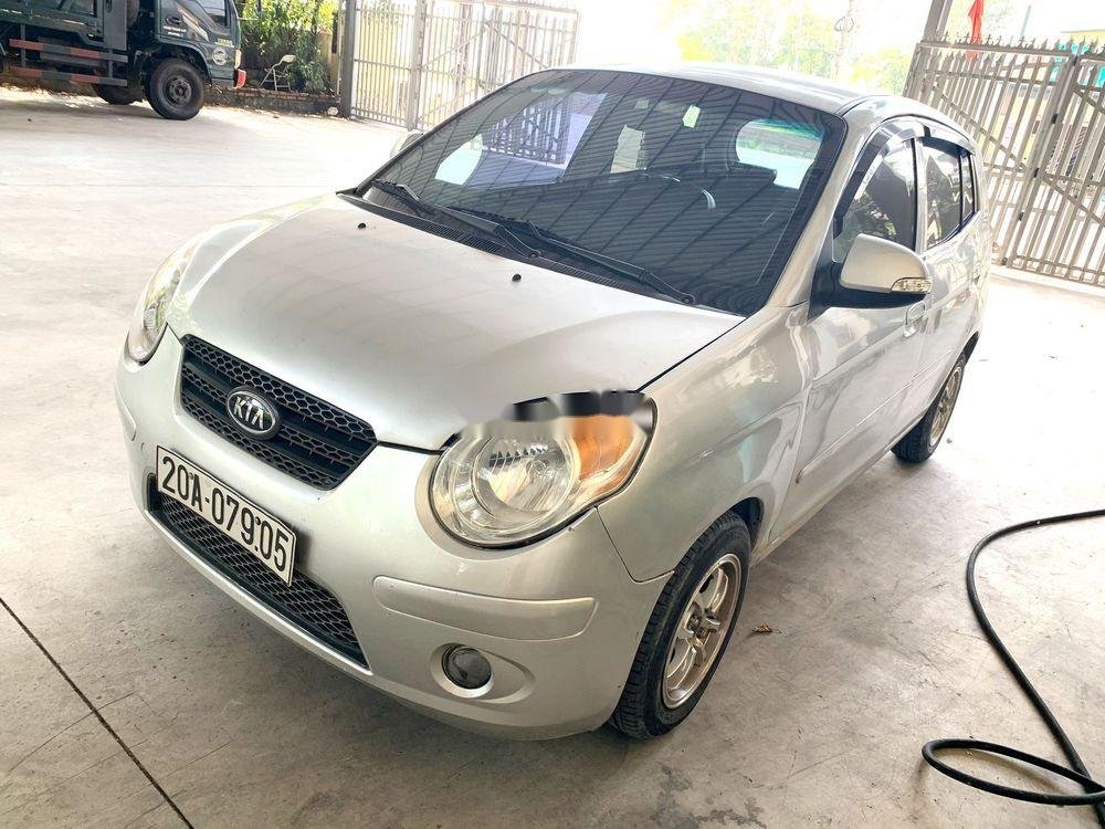 Kia Morning 2008 - Cần bán xe Kia Morning đời 2008, màu bạc, xe nhập số sàn, giá tốt