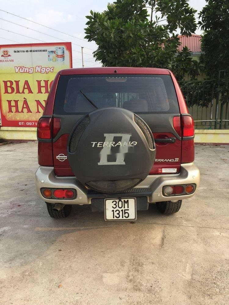 Nissan Terrano   2001 - Bán Nissan Terrano năm 2001, màu đỏ, xe nhập như mới 