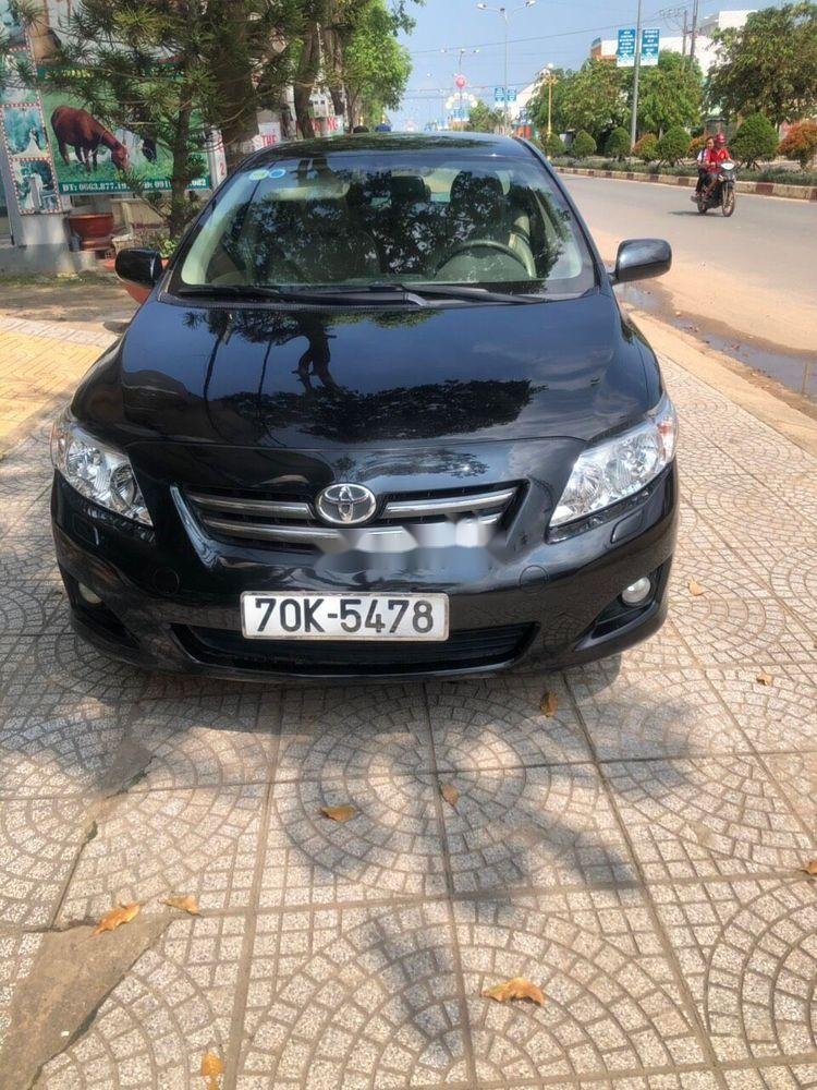 Toyota Corolla   2010 - Cần bán Toyota Corolla đời 2010, màu đen, nhập khẩu nguyên chiếc