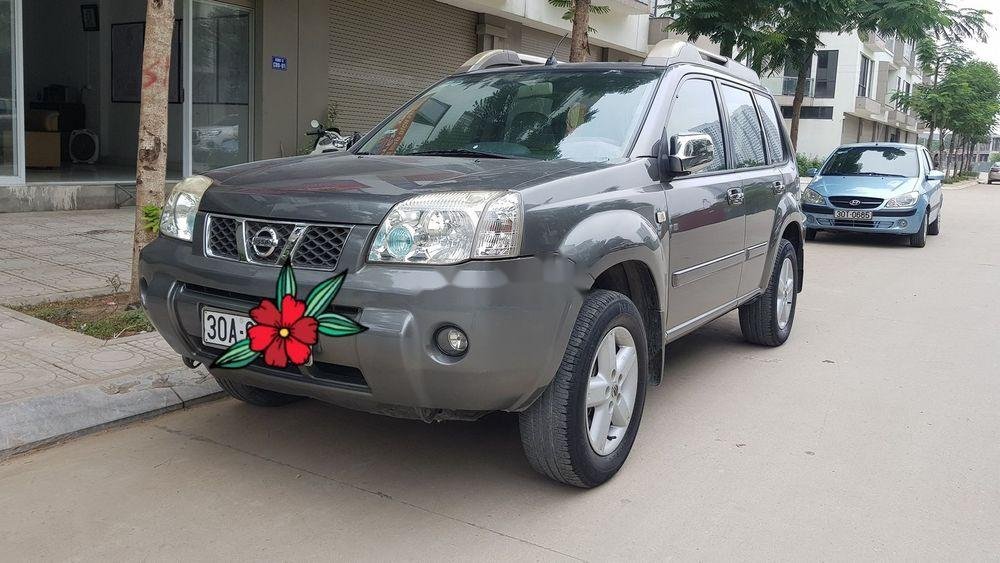 Nissan X trail   2006 - Bán Nissan X trail đời 2006, màu xám, nhập khẩu, số tự động