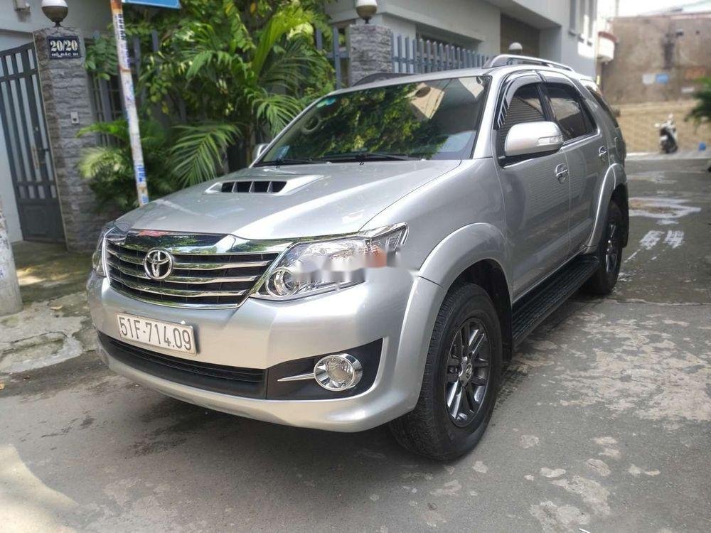 Toyota Fortuner   2016 - Cần bán Toyota Fortuner đời 2016, màu bạc còn mới, giá tốt