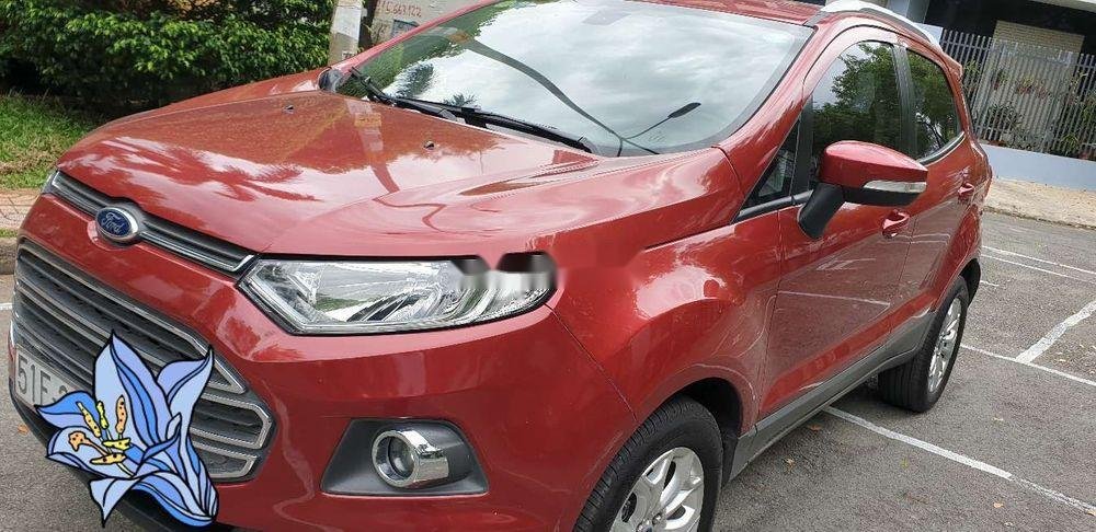 Ford EcoSport 2015 - Bán xe Ford EcoSport Titanium 1.5 AT đời 2015, màu đỏ số tự động, giá tốt