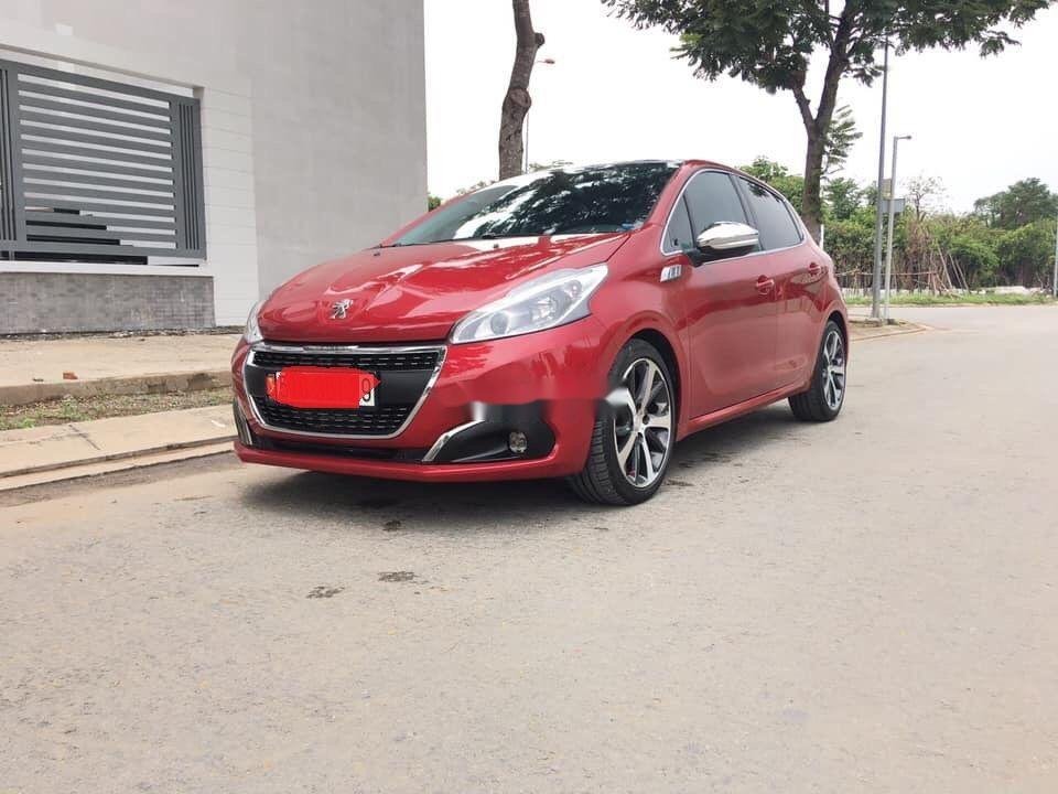 Peugeot 208 2015 - Bán Peugeot 208 2015, màu đỏ, nhập khẩu, xe gia đình